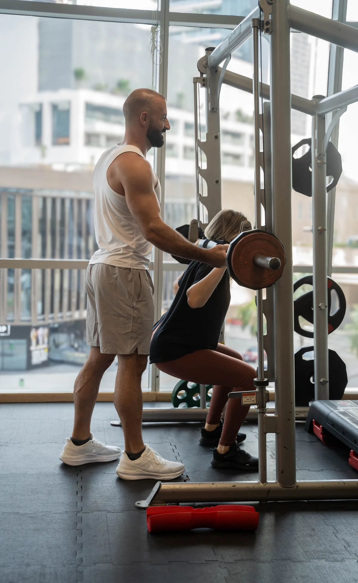 Nikola Prodanović coaching a client