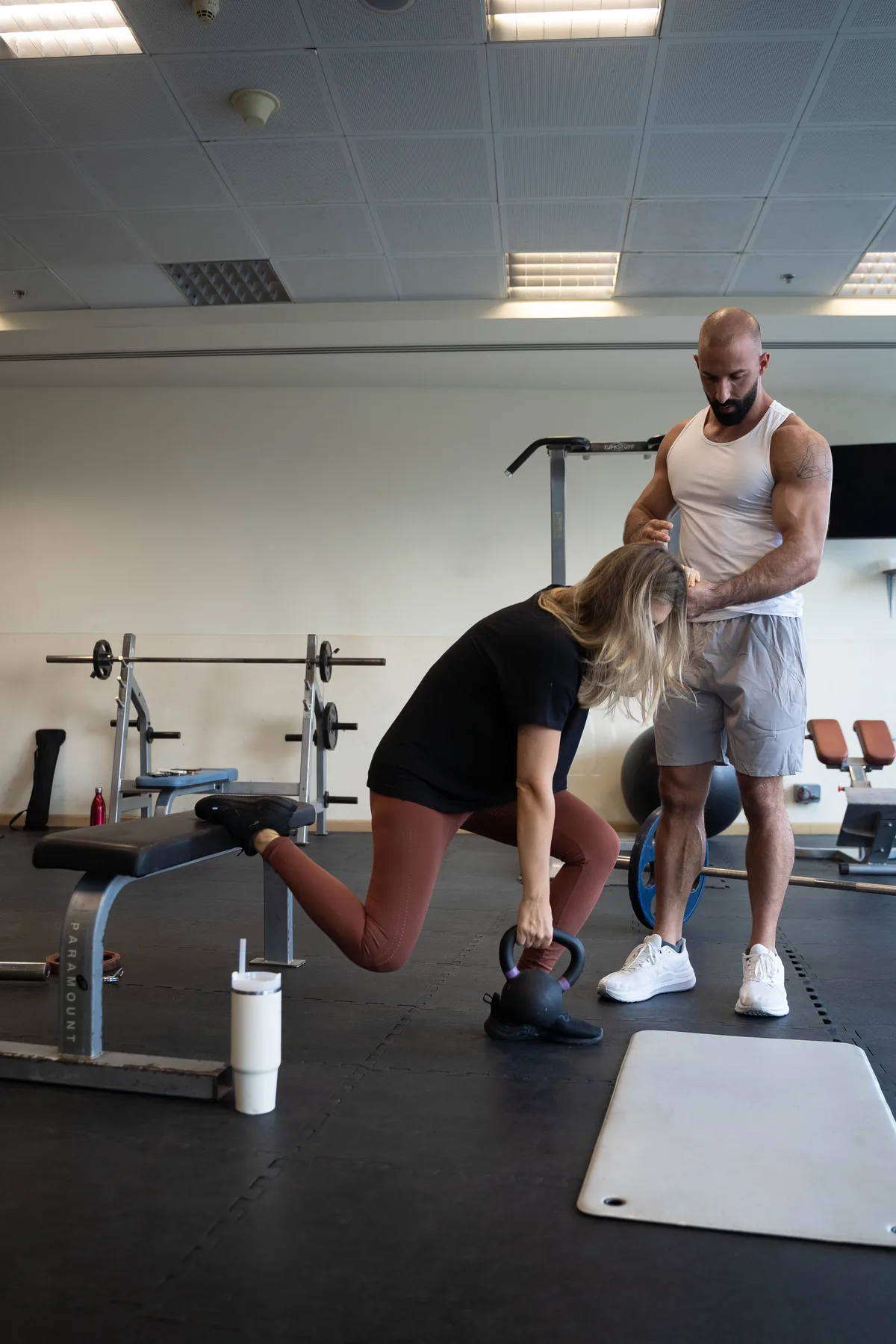Nikola Prodanović coaching a client