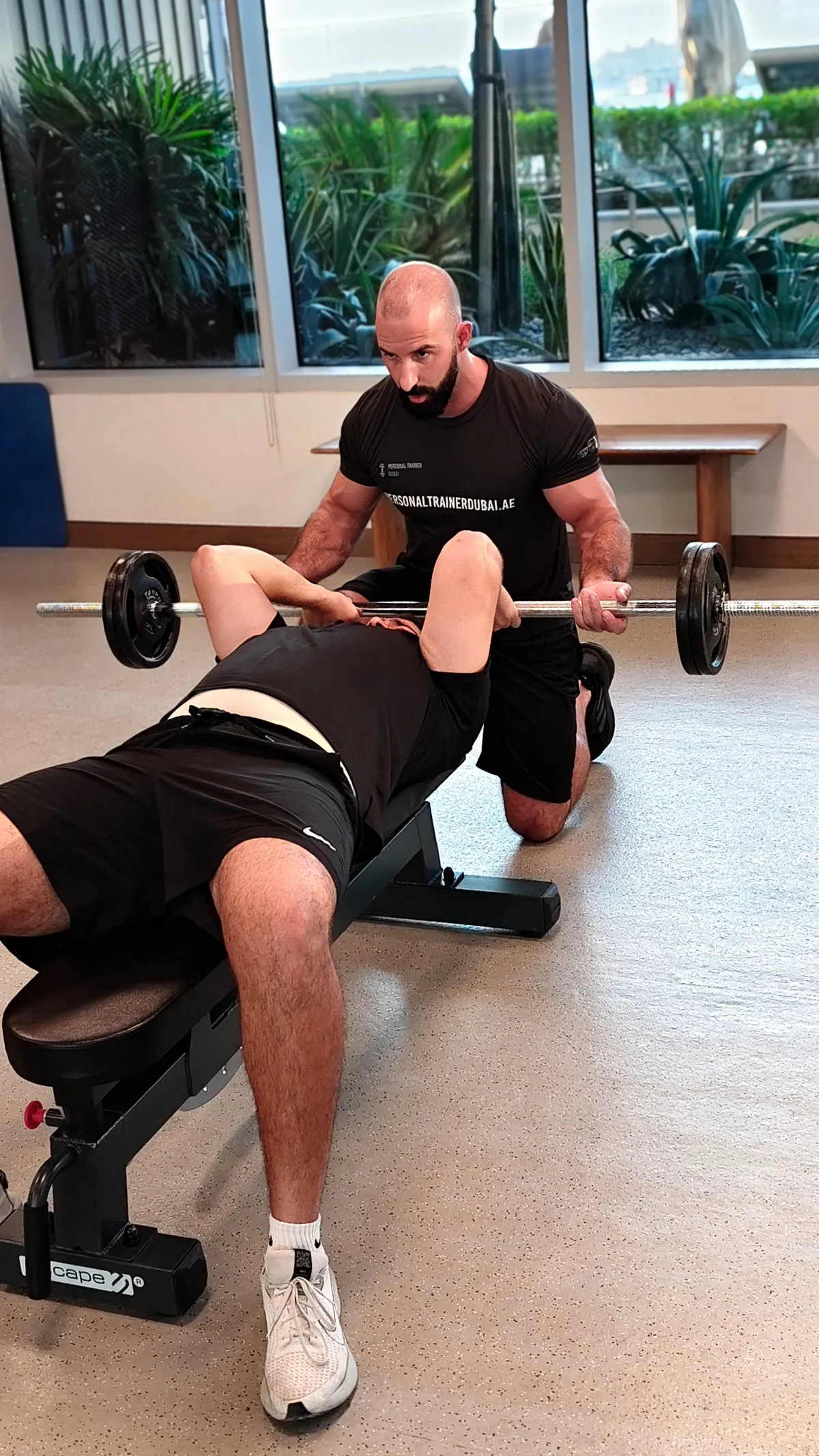 Nikola Prodanović coaching a client